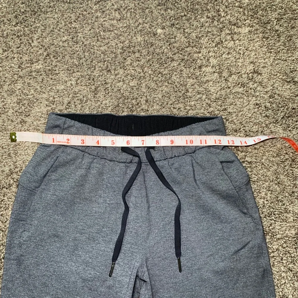 Lululemon‎ On The Fly Pant Heathered Charcoal Grey Joggers Women Size 2